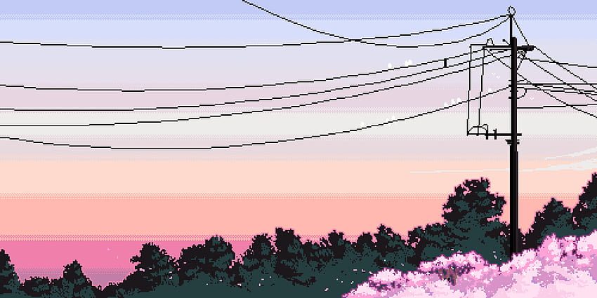 미적 픽셀 아트 Tumblr - 가장 큰 포털, 핑크 픽셀 아트 HD 월페이퍼