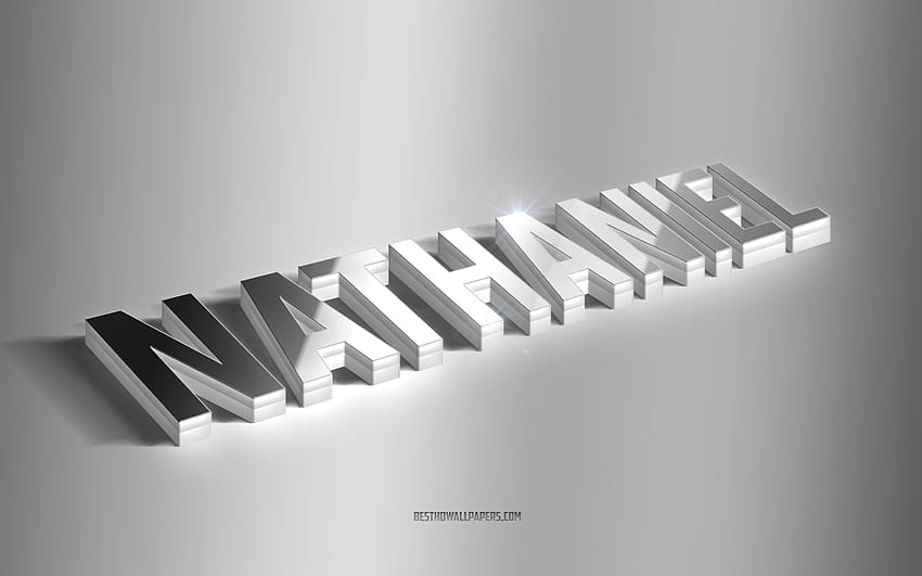 1366x768px, 720P Free download | Nathaniel, silver 3d art, gray ...