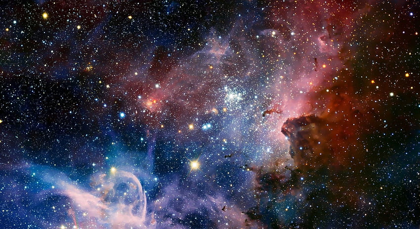 Nebula, Stars, Galaxy, Colorful, 1980 X 1080 Nebula HD wallpaper