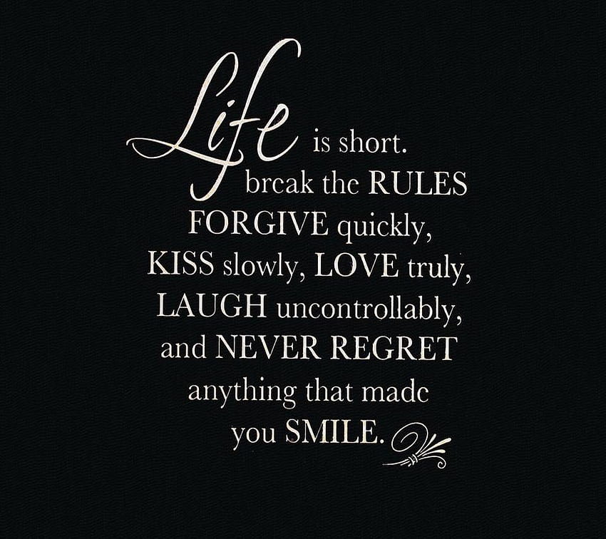 Life Is Short HD wallpaper | Pxfuel