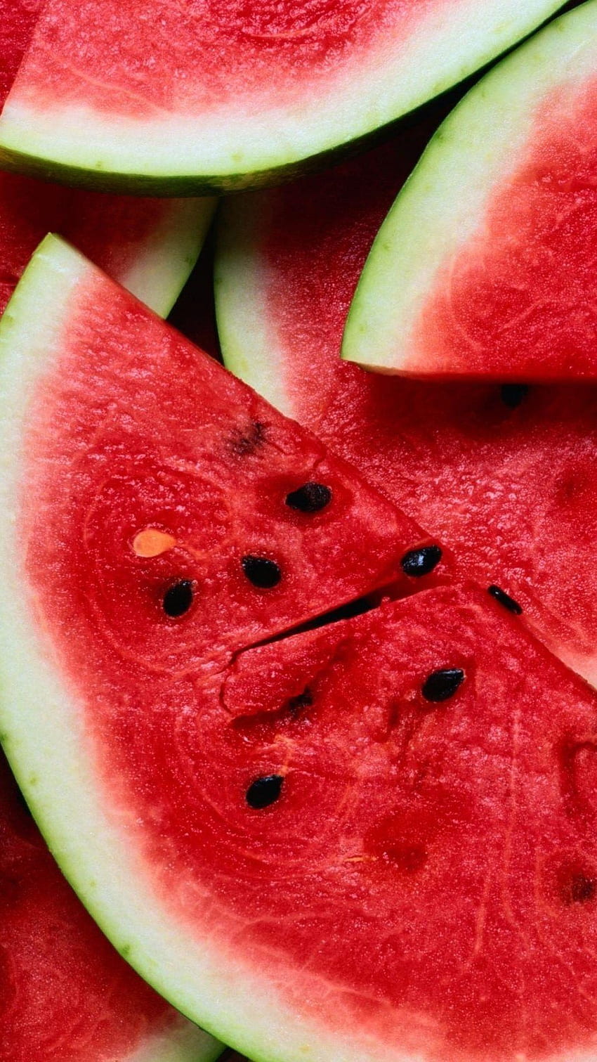 Watermelon Pieces Lockscreen iPhone 6 Plus HD phone wallpaper
