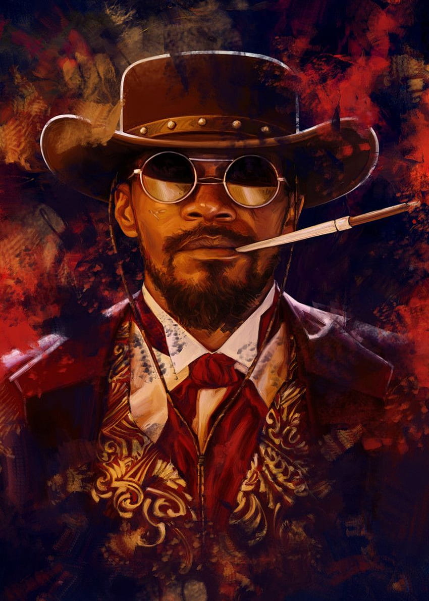 Django' Metal Poster - Dmitry Belov. Displate in 2020. Black art , Movie art, Quentin tarantino movies, Django Unchained HD phone wallpaper