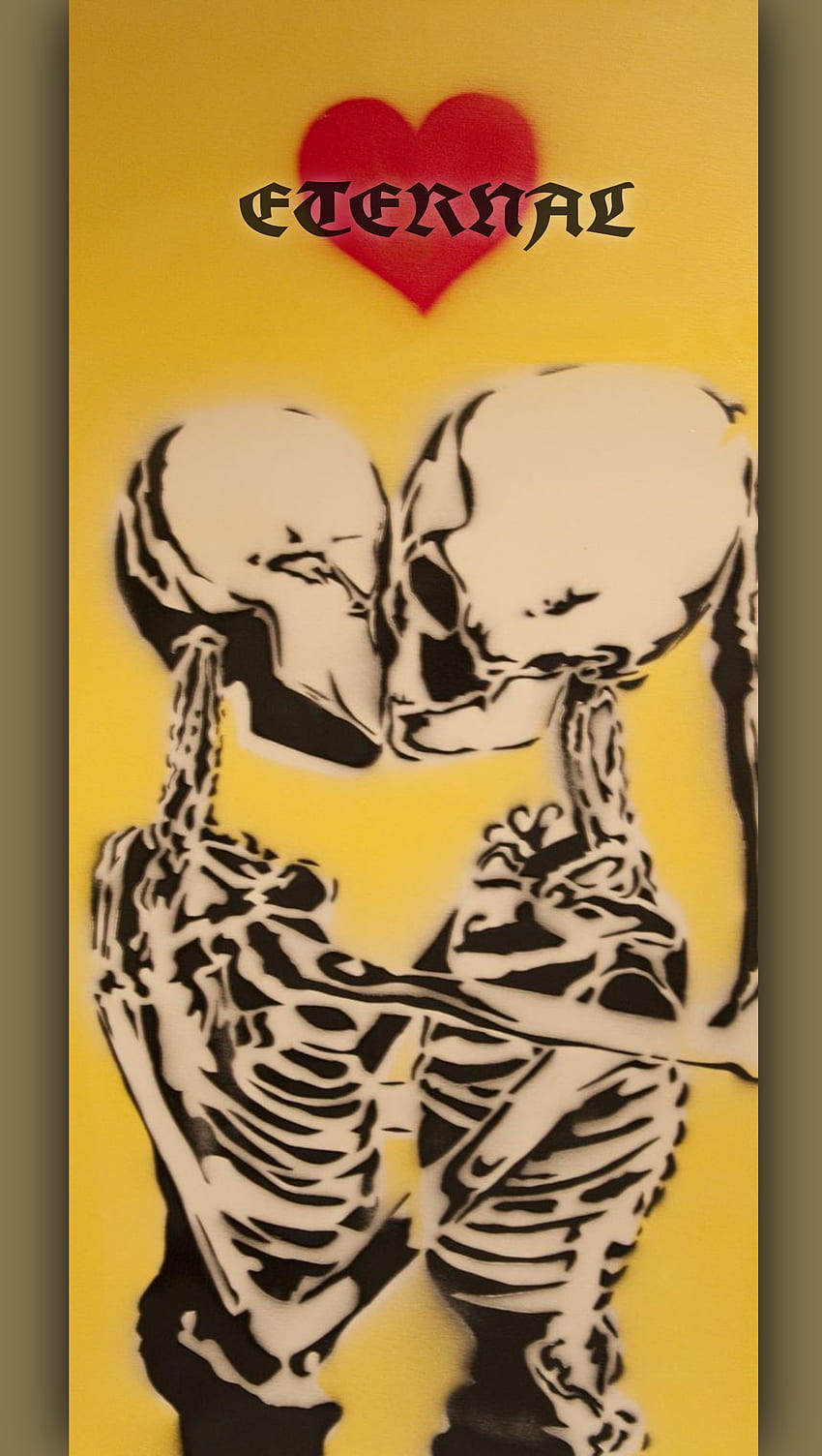 Eternal Love Skulls Couple Heart HD Phone   Pxfuel   Desktop   Eternal Love Skulls Couple Heart 