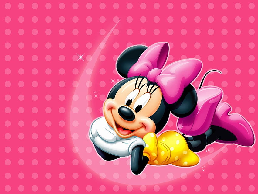 Cute Pink Mickey Mouse computer. best. Seni, Gambar terlucu, Abstrak HD wallpaper