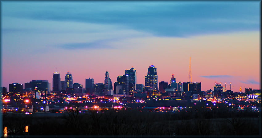 New Kansas City, skyline di Kansas City Sfondo HD