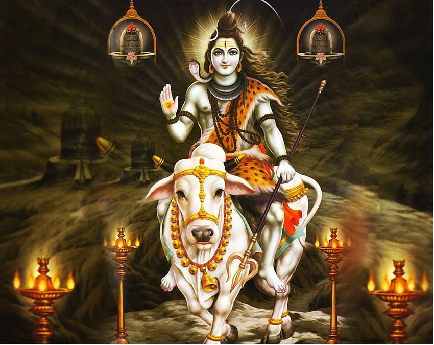 Индуски бог за мобилни телефони, Бог и индуистка митология HD тапет