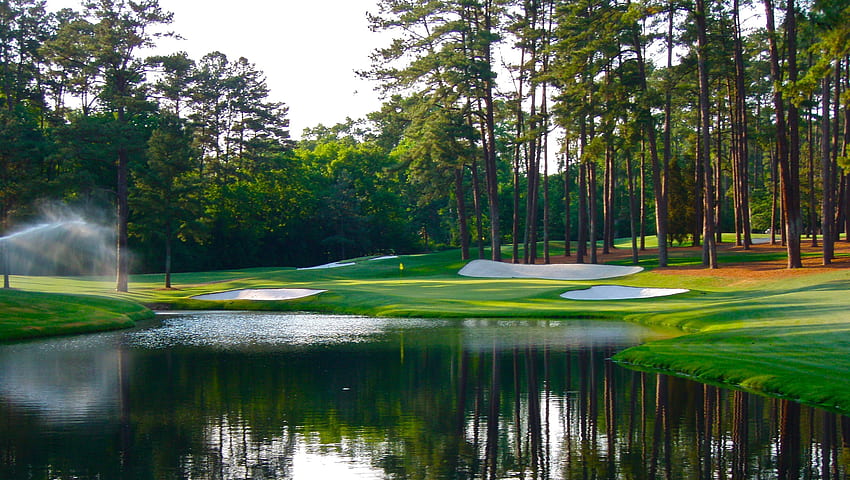 The Augusta National Golf Course Masters 2013. ゴルフコース, オーガスタナショナルゴルフクラブ, トップゴルフコース 高画質の壁紙