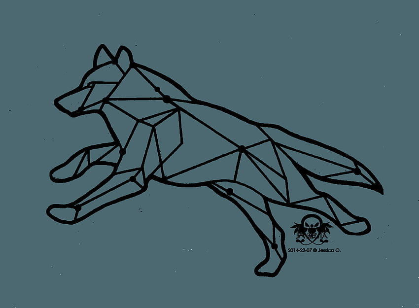 Running wolf by BecciES on DeviantArt  Wolf running Wolf tattoos Canine  art