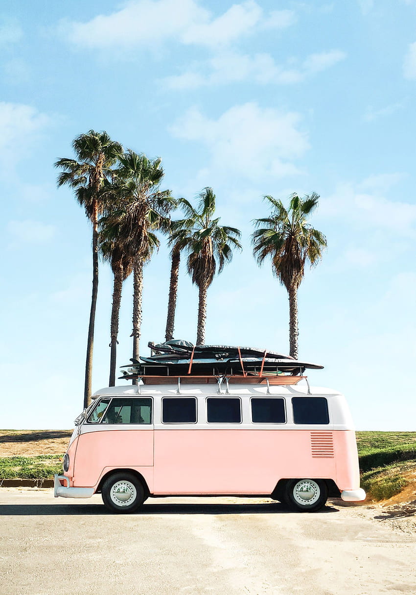 Venice Beach undefined by Paul Fuentes (Fuentes) from $22.50. miPic. Beach print, Venice beach, Aesthetic Volkswagen Bus HD phone wallpaper