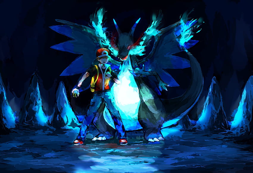 Pokémon Mega Charizard Y, Impresionante Charizard fondo de pantalla