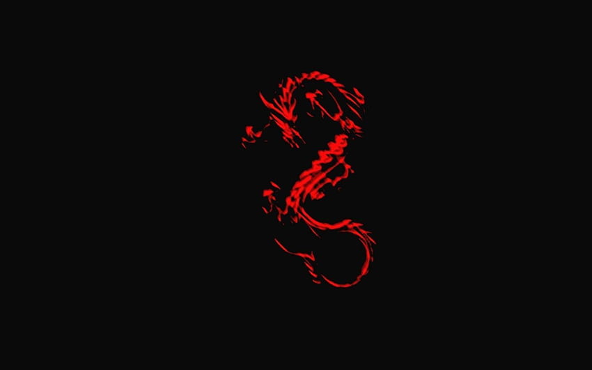 Red and Black Dragon, Cool Dark Dragon HD duvar kağıdı | Pxfuel
