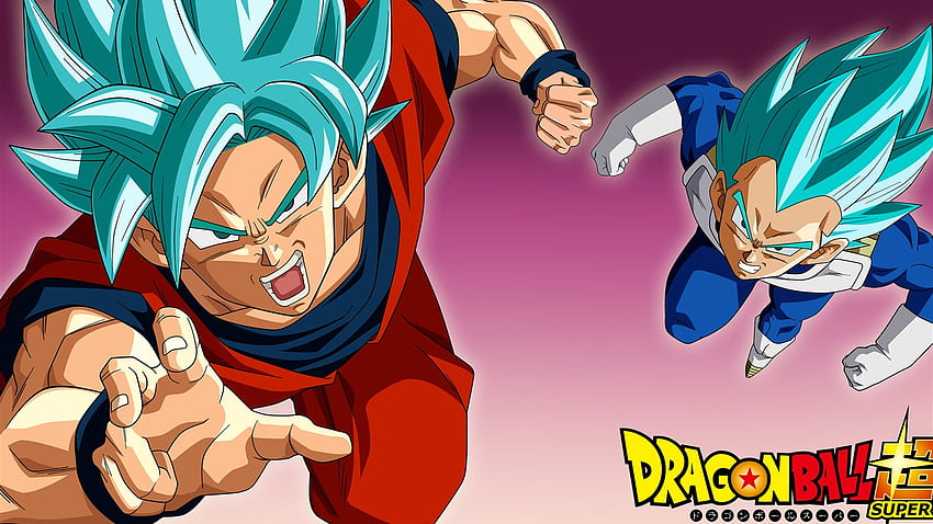 Dragon Ball Super Anime Design - Goku E Vegeta Super Sayan - - HD wallpaper