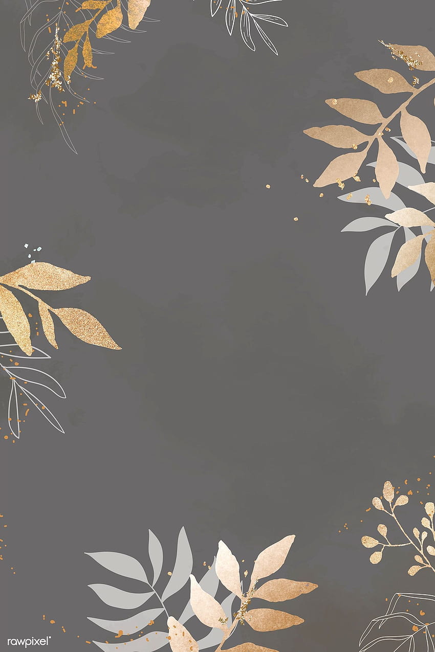 premium vector of Christmas patterned on gray background vector. Flower illustration, Background patterns, Christmas pattern, Rustic Aesthetic HD phone wallpaper