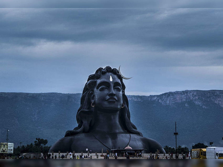 Статуята на Адийоги Шива, най-голямата резба на бюст в света, ще ви накара да ахнете от страхопочитание. Times of India Travel HD тапет