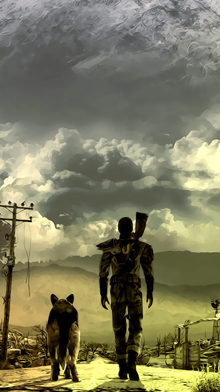 Fallout-iPhone, Fallout New Vegas HD-Handy-Hintergrundbild
