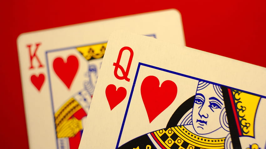 Poker cards, king, lady U HD wallpaper