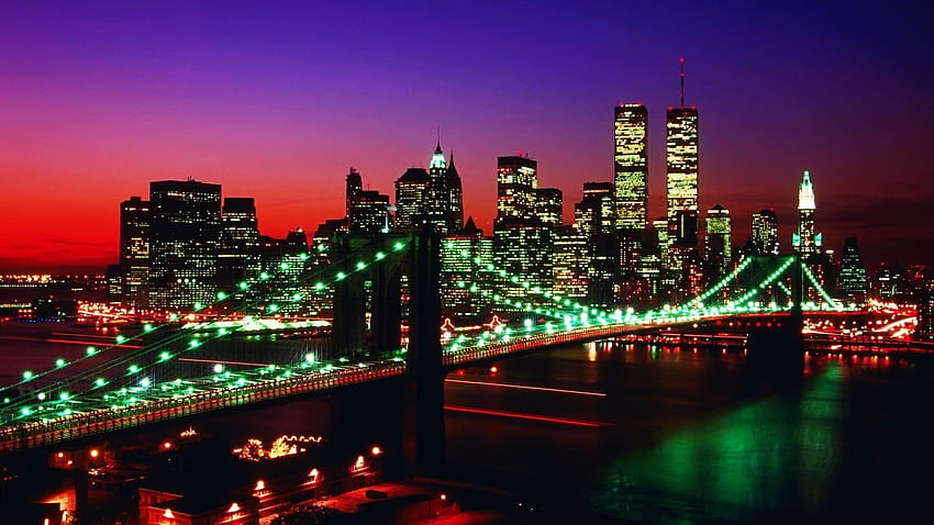 Menara Kembar New York Wallpaper HD