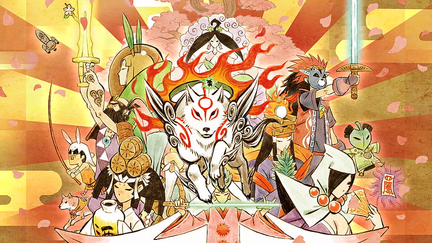 Okami - Okami Amaterasu, Okamiden HD wallpaper | Pxfuel