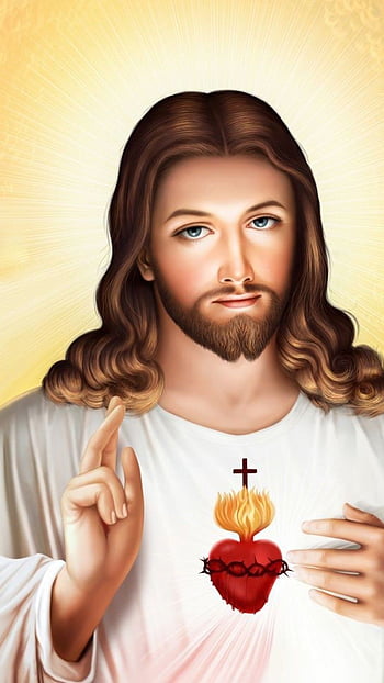 Jesus Christ painting chist christian lord bless god HD phone  wallpaper  Peakpx