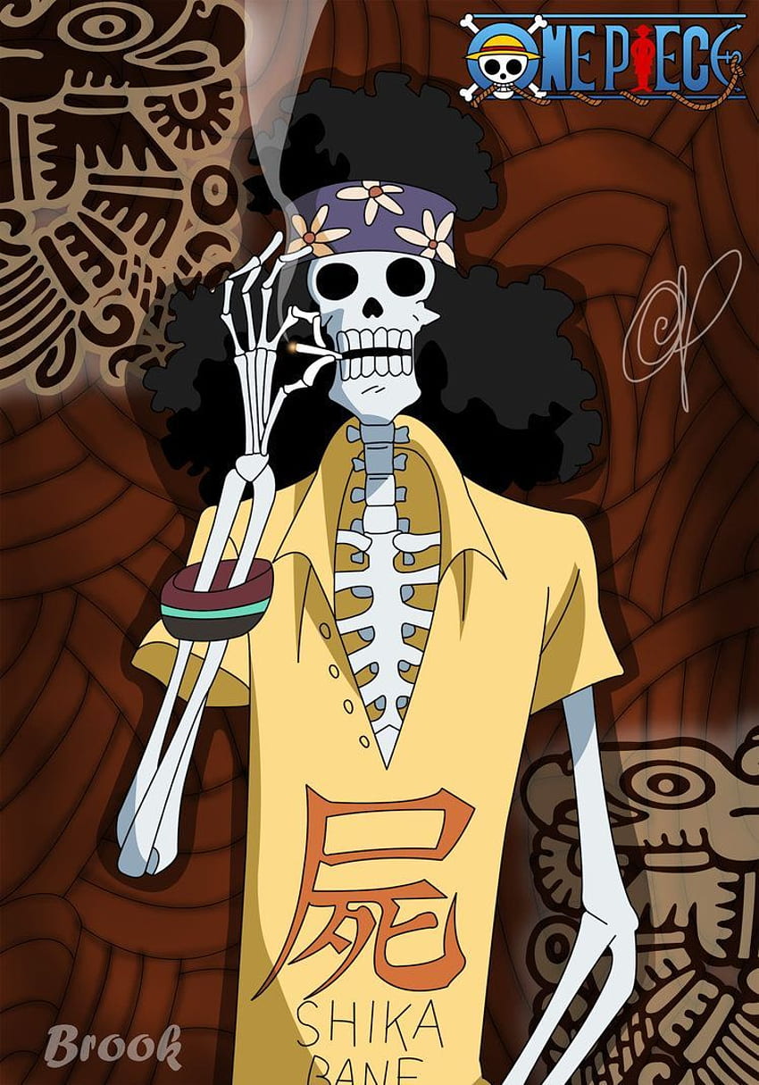 1125x2436px, 1080P Free download | Brook One Piece iPhone, Sad One ...