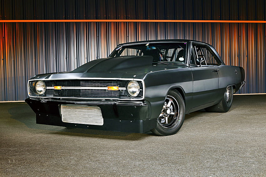Think You’re Fast? This 1,400hp ’69 Dart Will Knock Your Lights Out!, Mopar, Cowl Hood, Classic, 1969 HD wallpaper