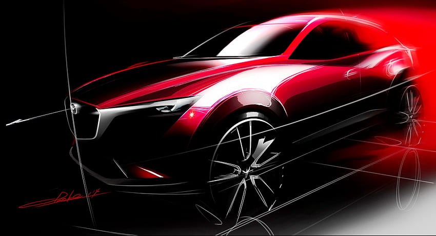 Mazda Cx 3 Art Fond d'écran HD