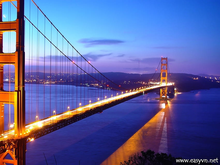 Jembatan Indah. Tempat terindah di dunia. Wallpaper HD