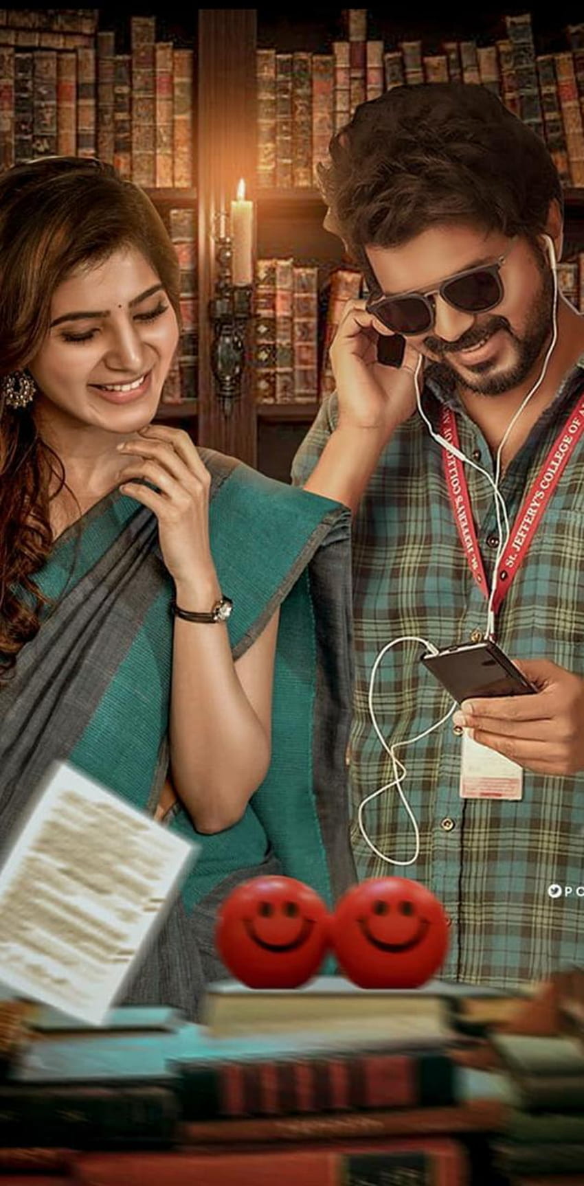 Vijay Samantha, Theri Vijay HD phone wallpaper | Pxfuel