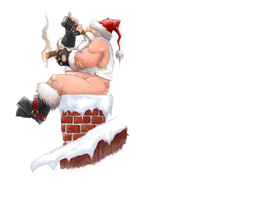 feliz navidad, santa-claus, holidays, xmas, christmas, santa HD wallpaper