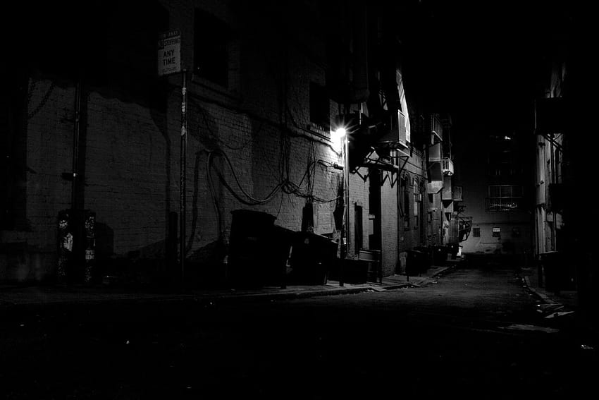 Vicolo per lo , Dark Alley Sfondo HD