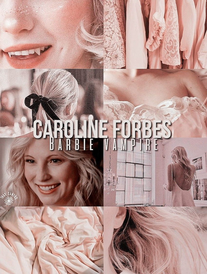 Estetyka Caroline Forbes. Caroline Forbes, postacie z pamiętników wampirów, plakat z pamiętników wampirów Tapeta na telefon HD