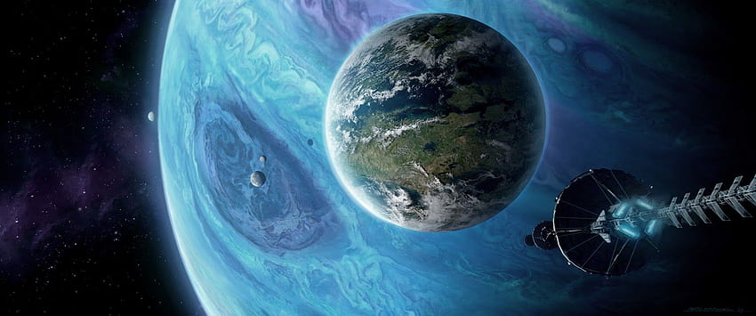 Kehadiran klasik di Avatar, Pandora Planet Wallpaper HD
