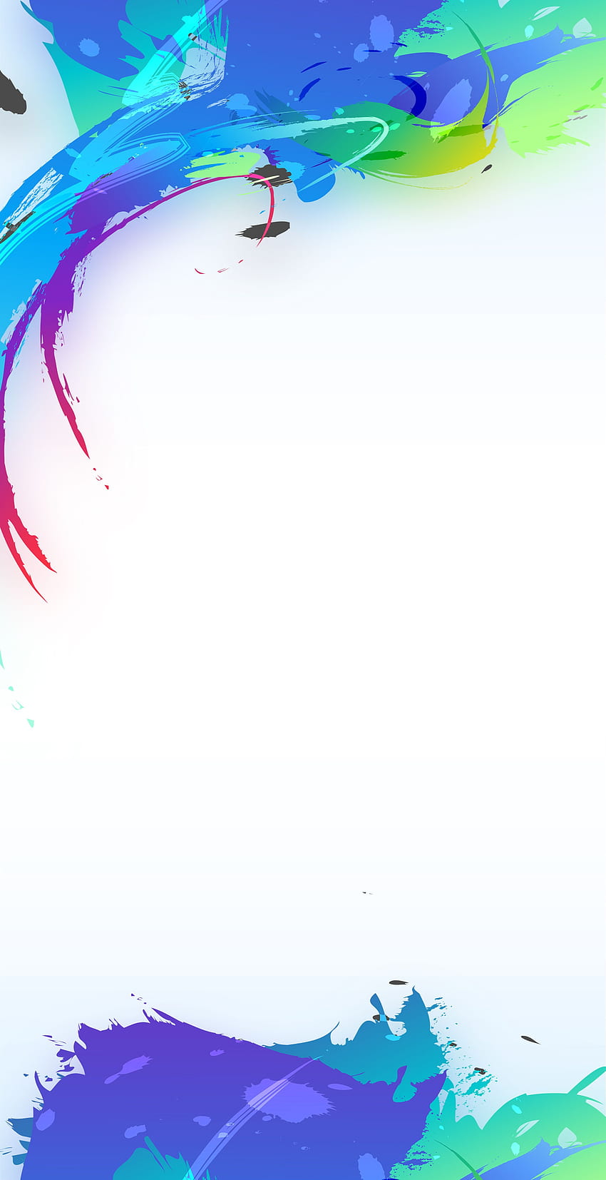 Изящен шаблон за дизайн на креативен плакат със седем цветни стелажи. Творчески дизайн на плакати, Творчески плакати, Дизайн на фон на плакати HD тапет за телефон