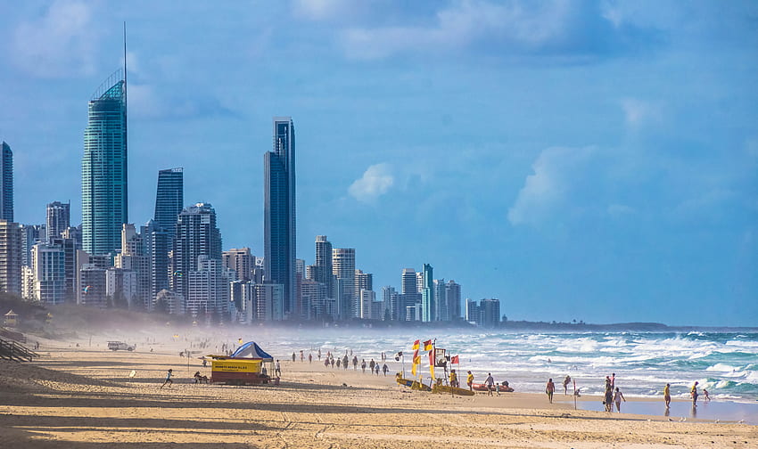 Gold Coast, Queensland, Surfers Paradise HD wallpaper