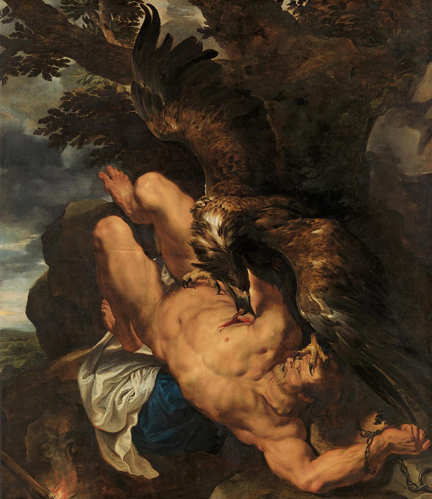 Prometheus Bound (Rubens), griechischer Prometheus HD-Handy-Hintergrundbild