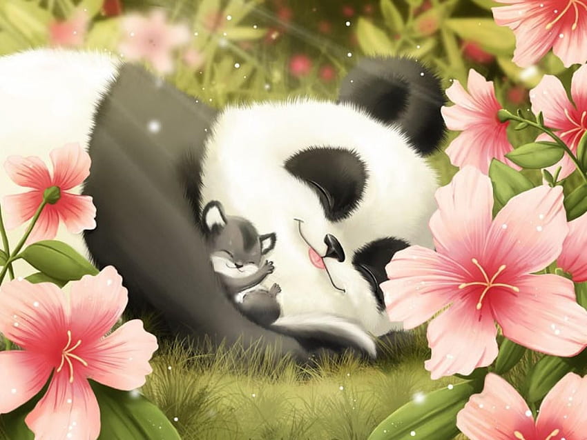  Oso panda kawaii