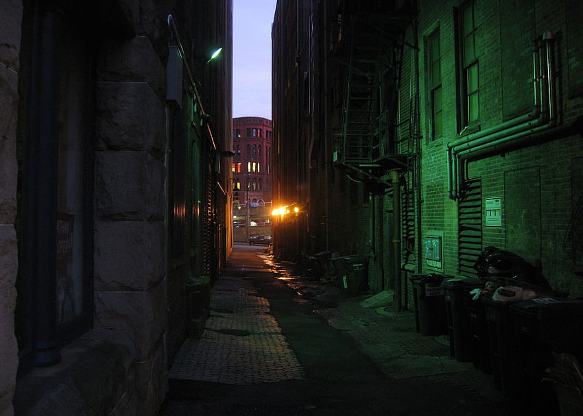 sokak sokak Tokkoro, Karanlık Sokak HD duvar kağıdı