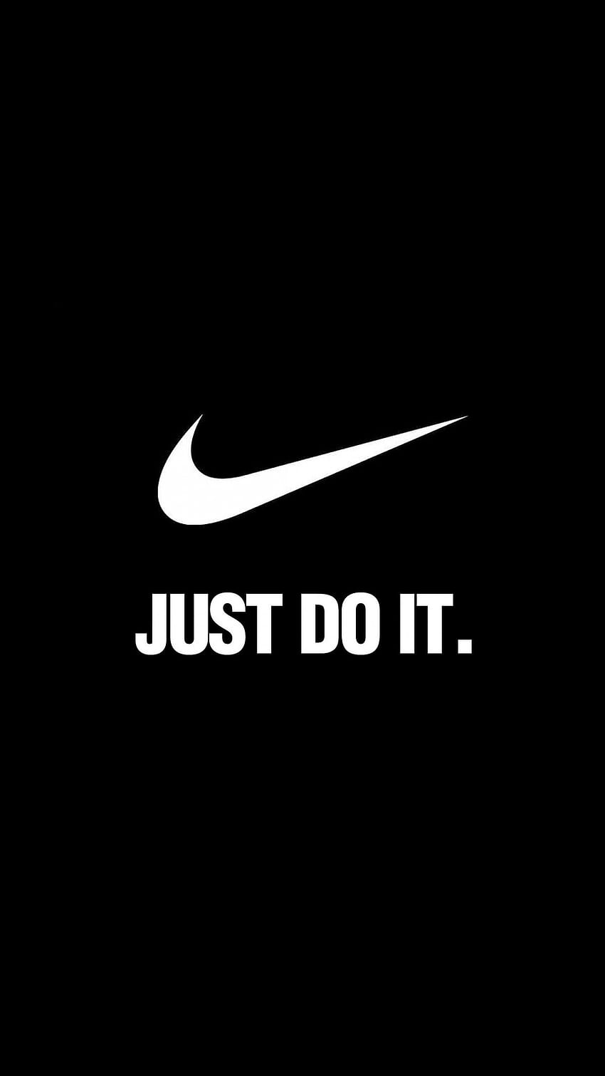Logo Nike Marke Mach es einfach Motivation. Nike IphoneIphone ... HD-Handy-Hintergrundbild