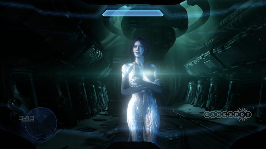 Cortana na żywo, Halo 4 Cortana Tapeta HD