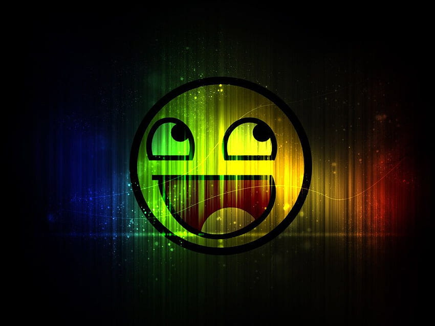 toller Regenbogen. Zu toll. Gesicht, Smileys und Emojis, episches Gesicht HD-Hintergrundbild