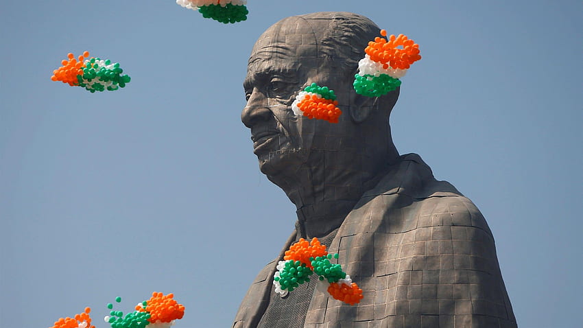 Statue der Einheit von Sardar Vallabhbhai Patel HD-Hintergrundbild