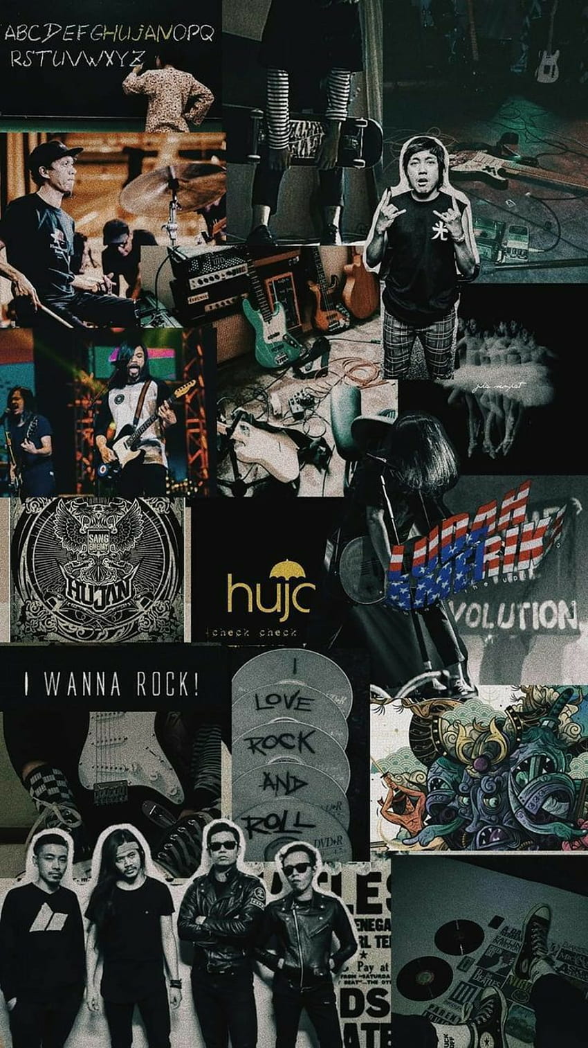 Hujan Band . Band , iPhone vintage, Mood , I Love Rock and Roll HD ...