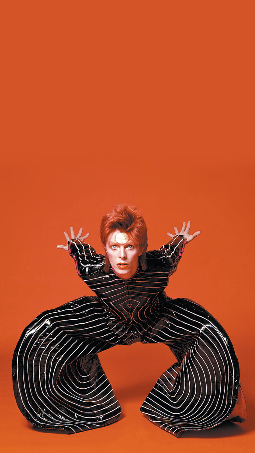 peach pit, David Bowie HD phone wallpaper