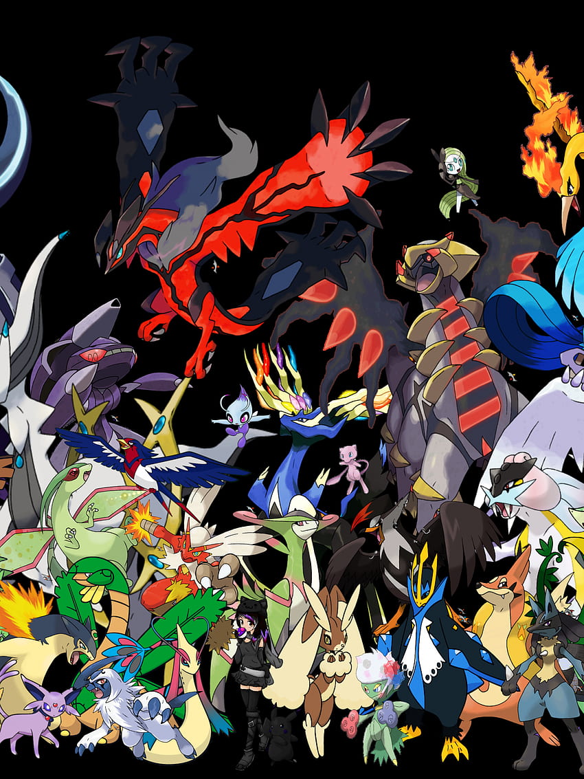 Shiny Legendary Pokemon HD phone wallpaper