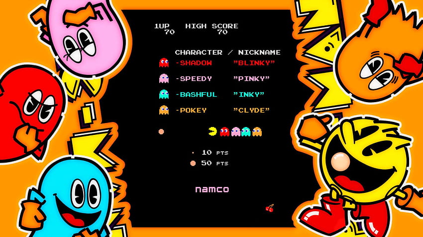 Pac Man. Gra Zręcznościowa Tło I Grafika, Pacman Tapeta HD