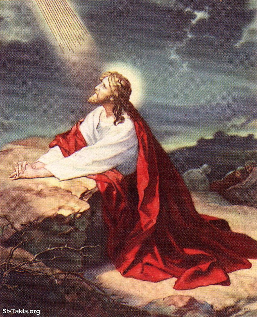 Yesus Kristus Berdoa wallpaper ponsel HD