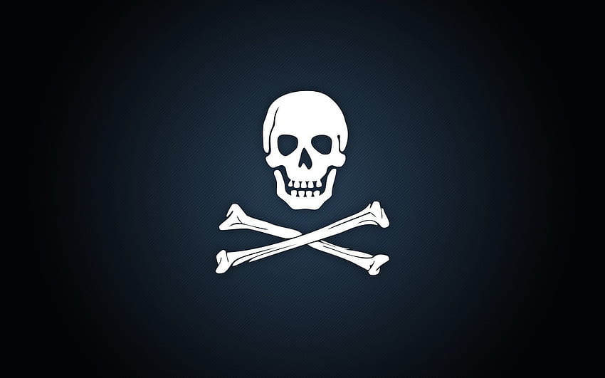 Drapeau de pirate, crâne de pirate Fond d'écran HD
