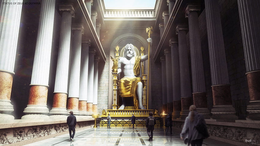 The Seven Wonders of the Ancient World Digitally Reconstructed [] for your , Mobile & Tablet. Explore Statue of Zeus at Olympia . Statue of Zeus HD wallpaper