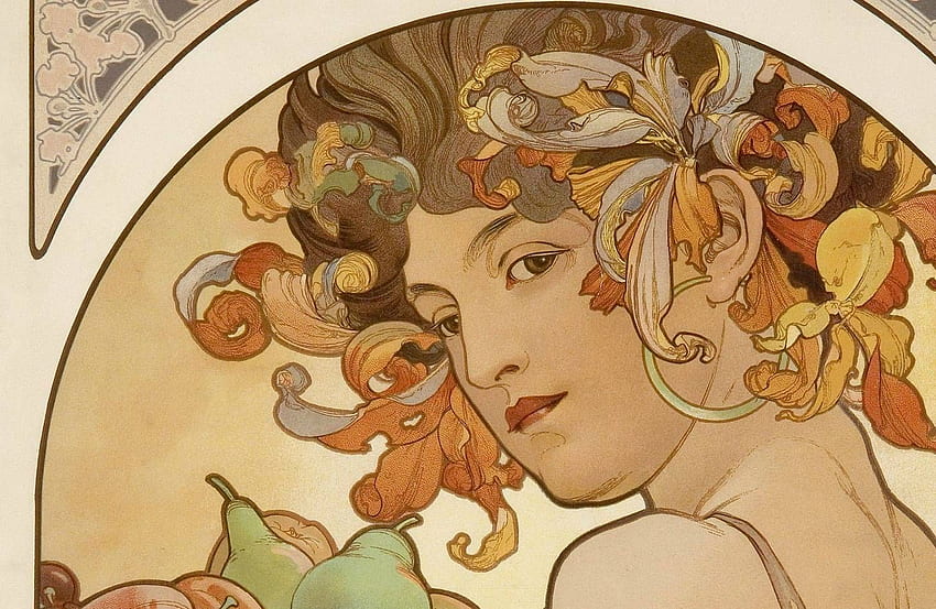 Alphonse Mucha . Alphonse mucha, Art nouveau illustration, Art nouveau mucha, Cool Alphonse Mucha HD wallpaper
