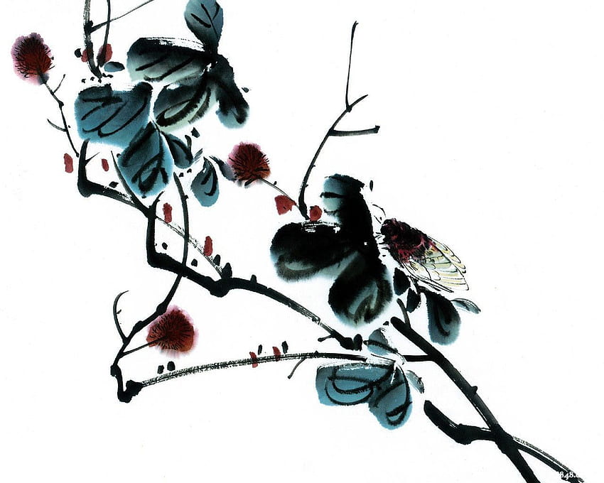 Lukisan Tinta Cina - - Lukisan Tinta Cina - Desain - Situs V3 Wallpaper HD